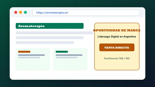 Modelo de aplicación comercial y proyectos digitales para aromaterapia.ar
